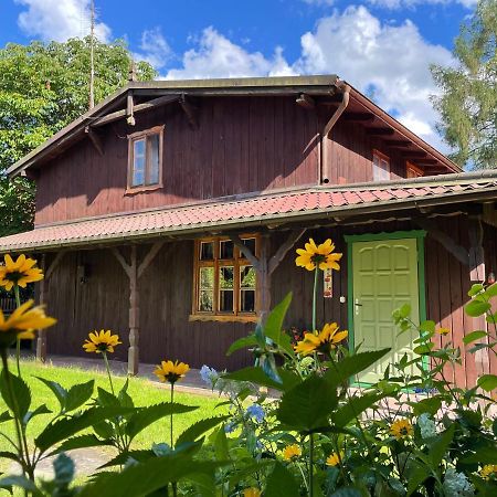 Ferienwohnung Chatka Mojego Dziadka Dlugie  Exterior foto