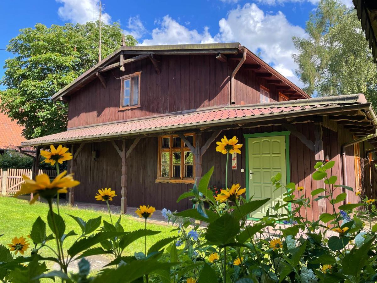 Ferienwohnung Chatka Mojego Dziadka Dlugie  Exterior foto