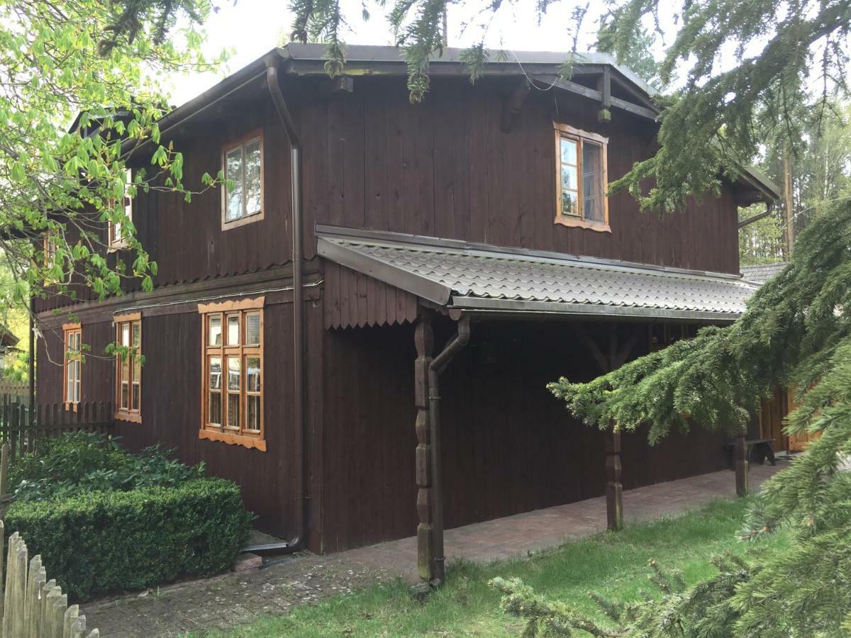 Ferienwohnung Chatka Mojego Dziadka Dlugie  Exterior foto